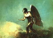 Odilon Redon The Winged Man oil